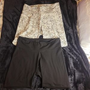 old navy extra high rise short go dry bundle. 8 inseam.